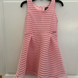 Pink Netted Bubble Dress!